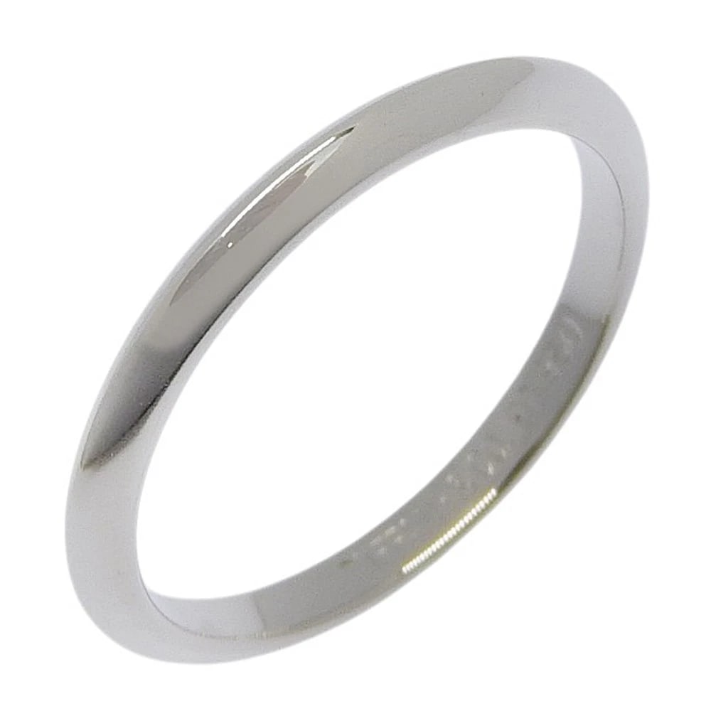 TIFFANY&CO. KNIFE EDGE RING: TIFFANY&Co. Knife edge Ring Brand: TIFFANY&Co. Type/Style: Ring Material: Pt950Platinum, Color: Silver Size: 4.1(US Size) Accessories: None Accessories Notice: When purchasing pre-owned goods, please