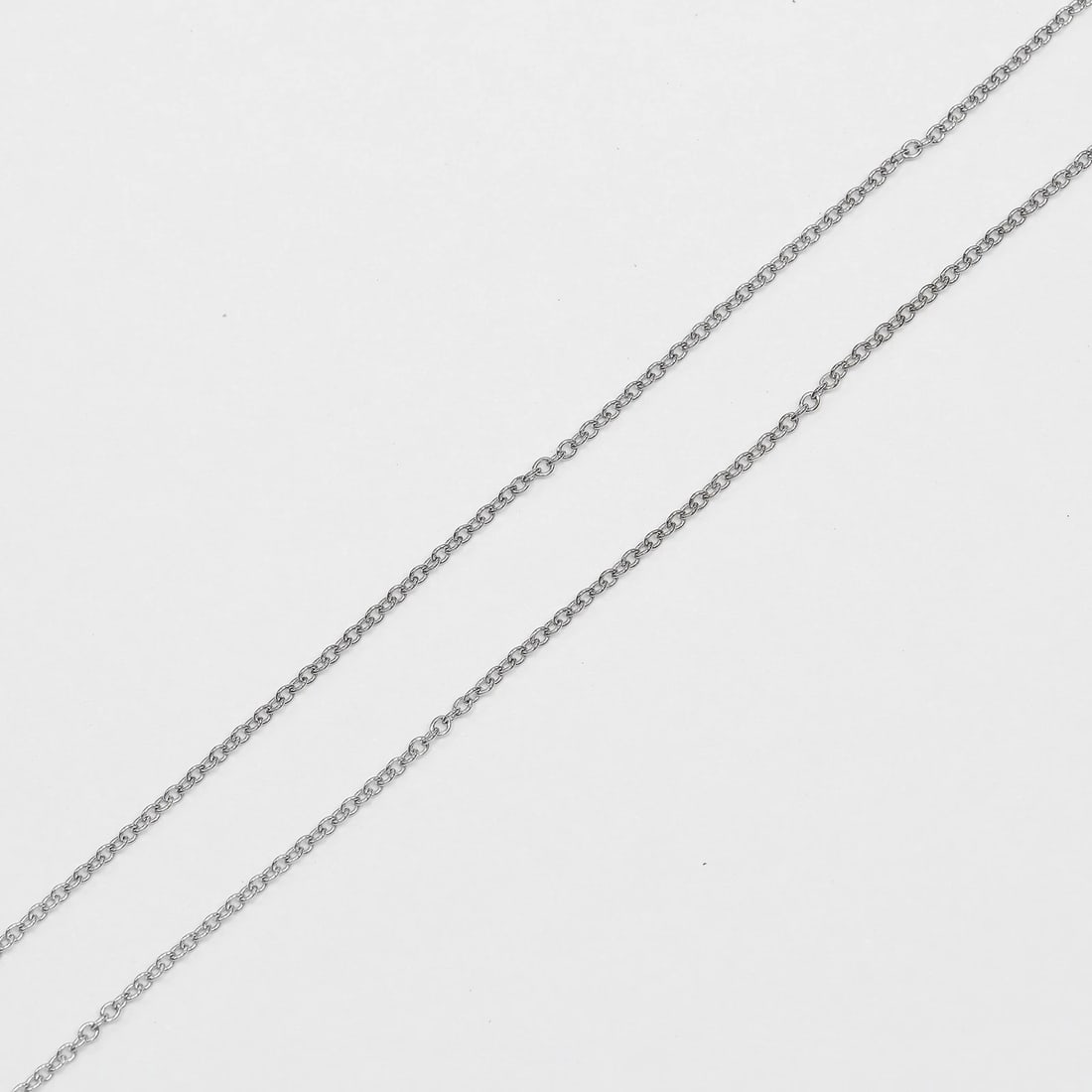 TIFFANY&CO. INTERLOCKING CIRCLE NECKLACE - 3