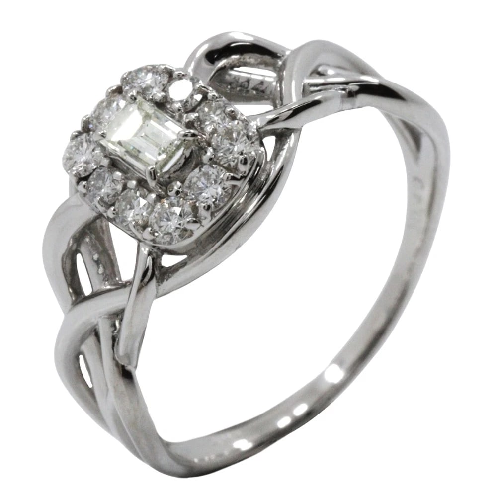 RING PT900PLATINUM/DIAMOND (1 of 5)