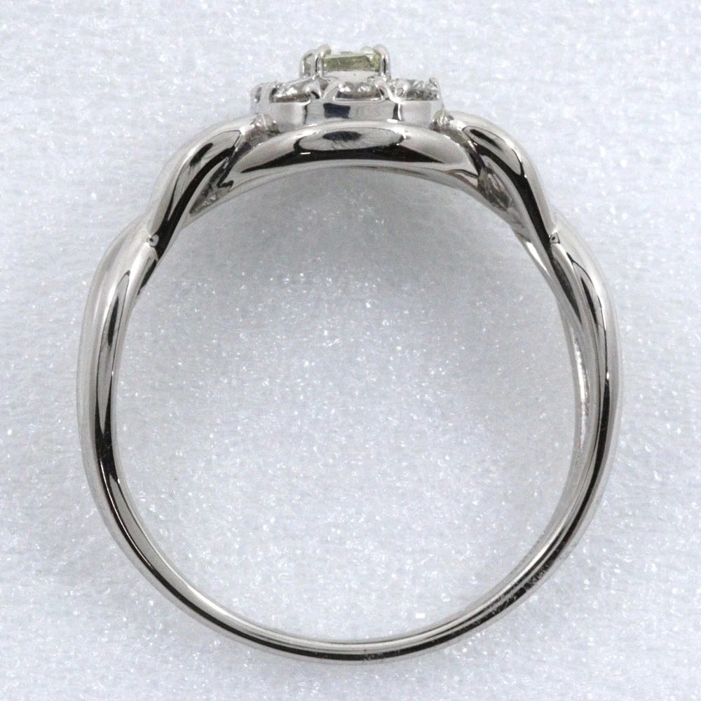 RING PT900PLATINUM/DIAMOND - 2
