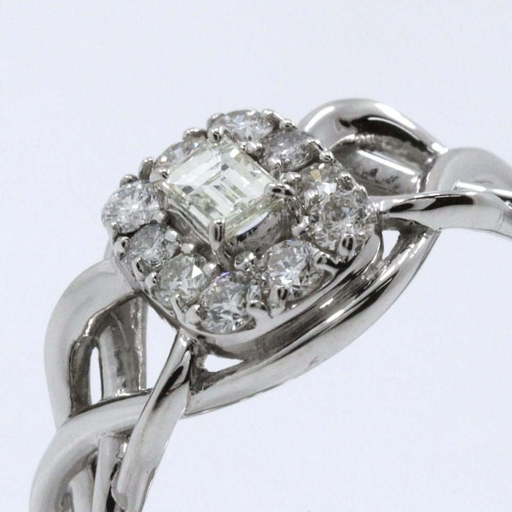 RING PT900PLATINUM/DIAMOND - 3