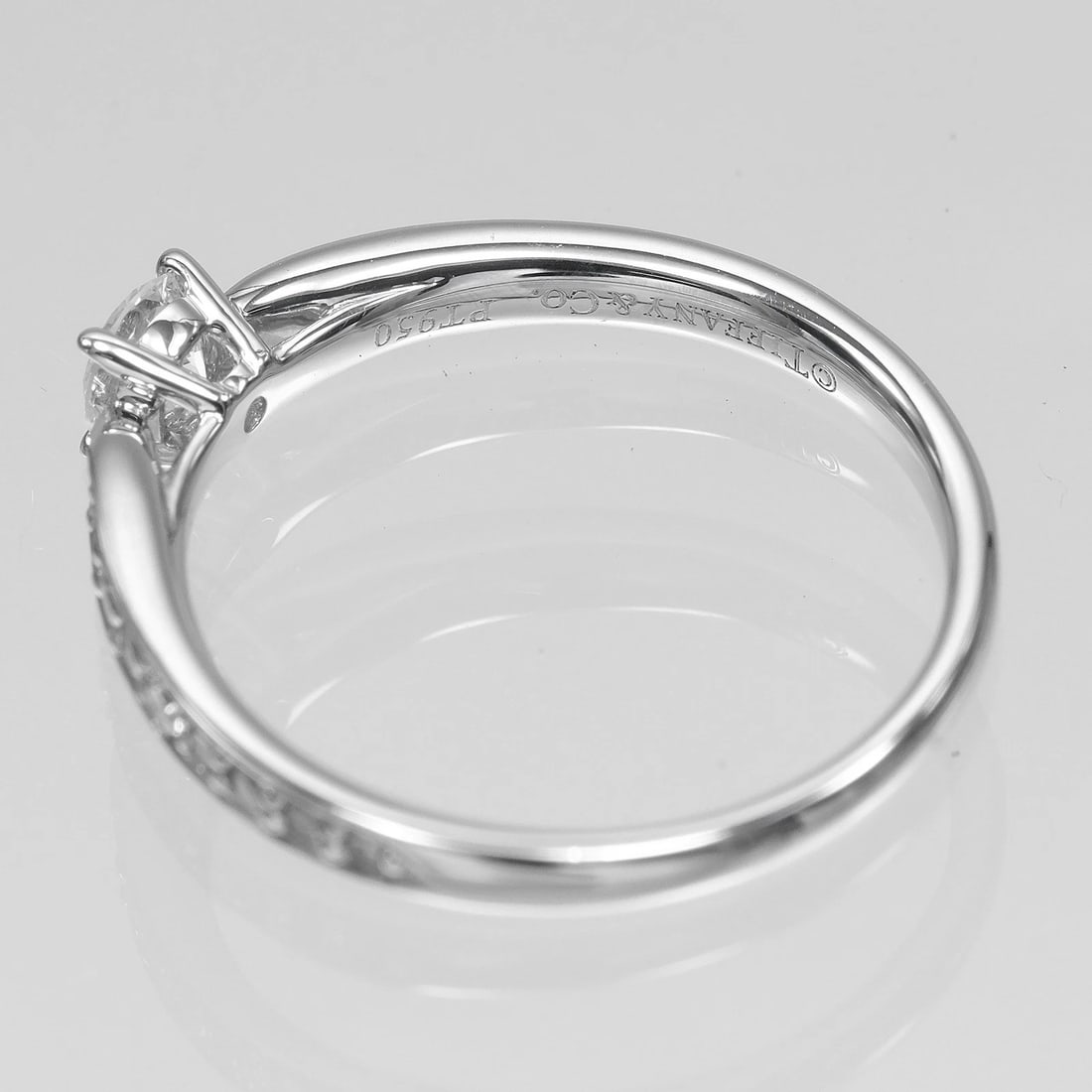 TIFFANY&CO. HARMONY SOLITAIRE RING - 3