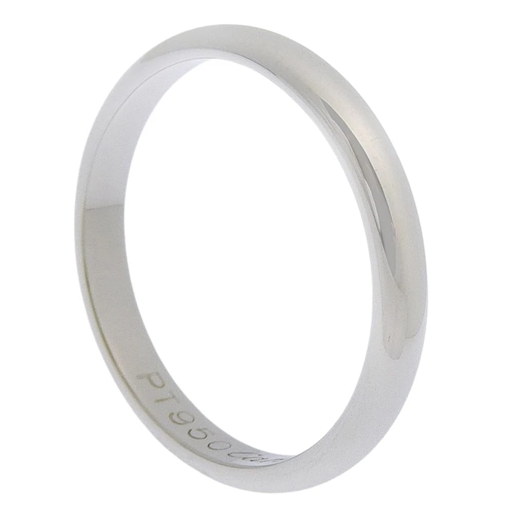 CARTIER WEDDING RING RING: CARTIER Wedding ring Ring Brand: CARTIER Type/Style: Ring Material: Pt950Platinum, Color: Silver Size: 4.5(US Size) Accessories: None Accessories Notice: When purchasing pre-owned goods, p