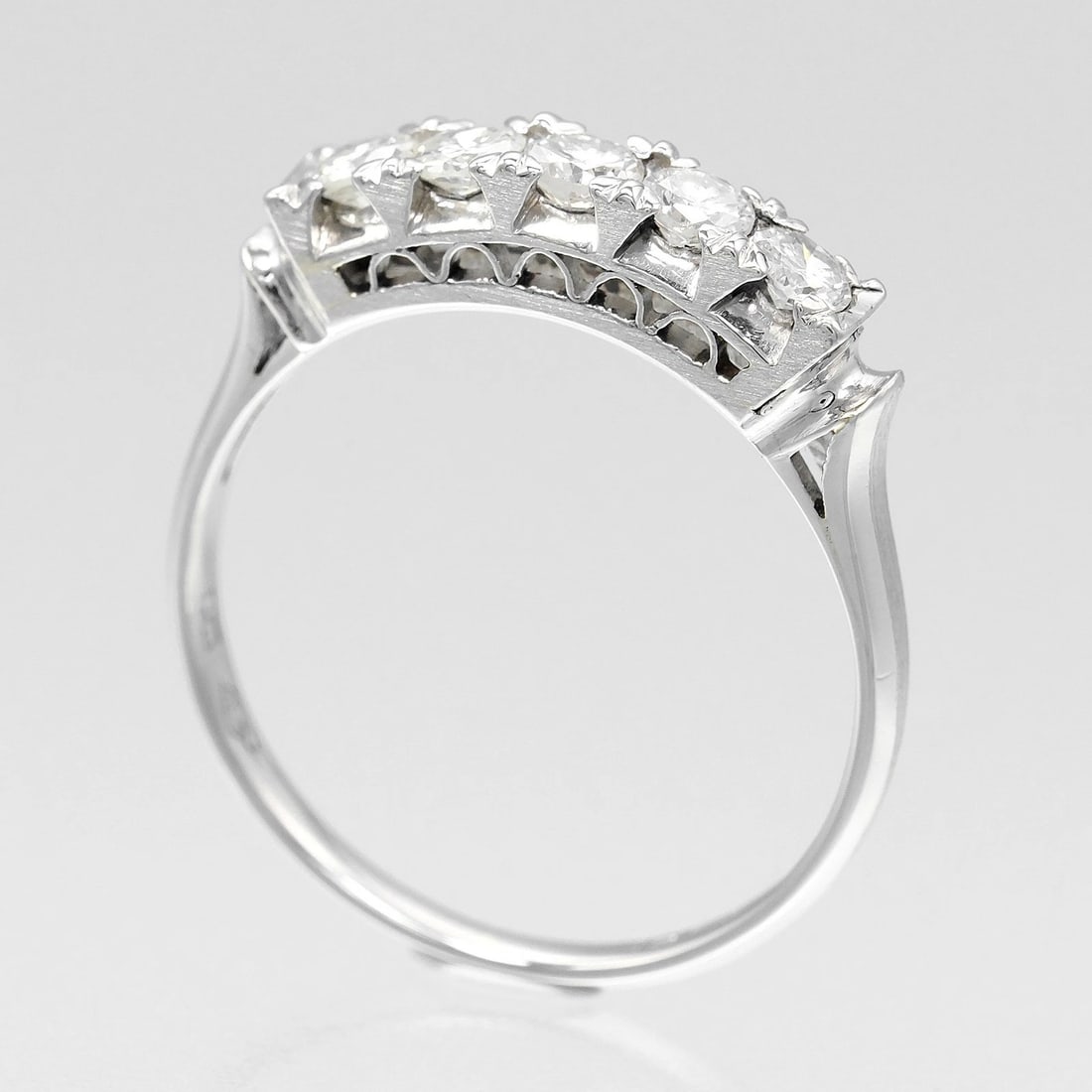 ONE CHARACTER RING PT900PLATINUM - 2