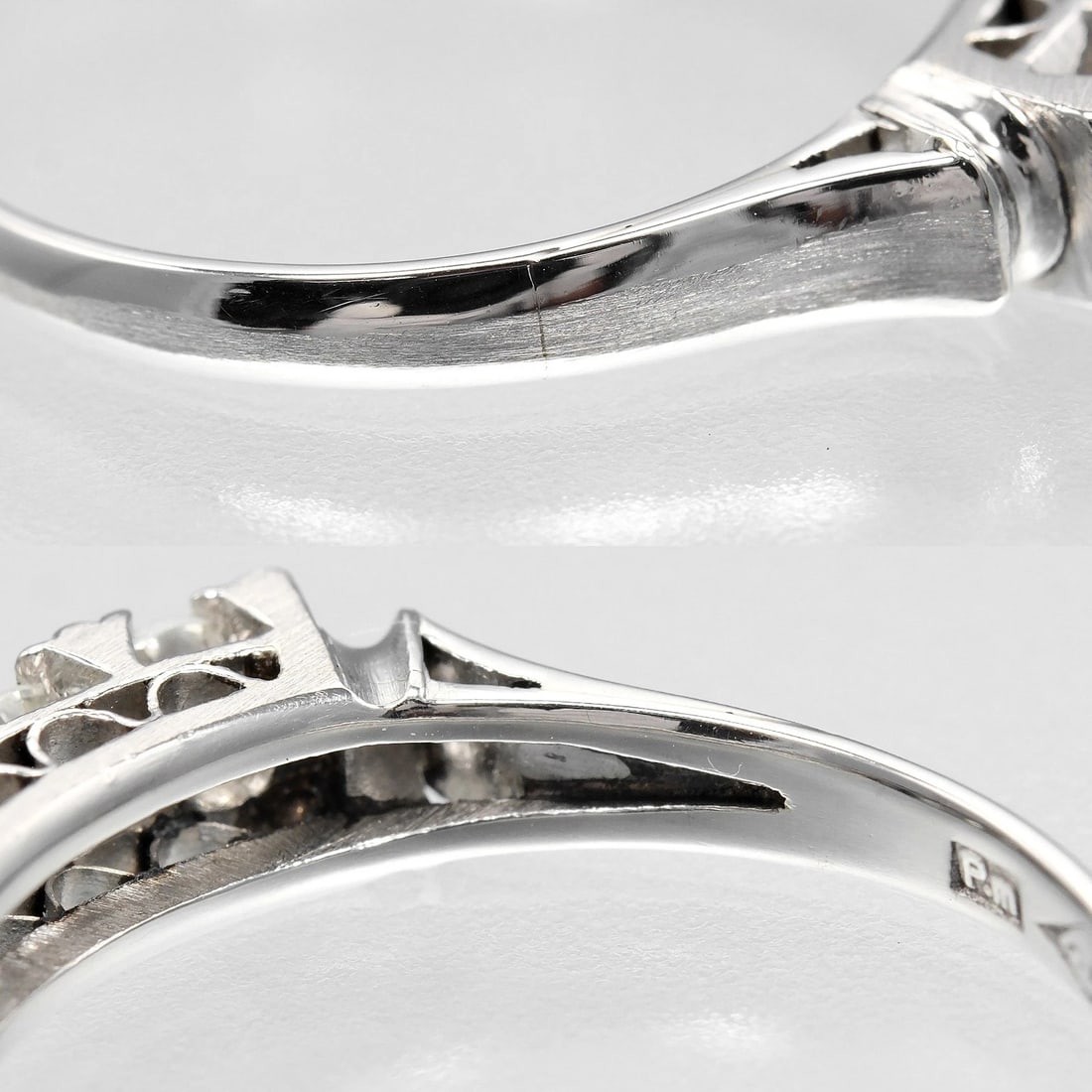 ONE CHARACTER RING PT900PLATINUM - 3