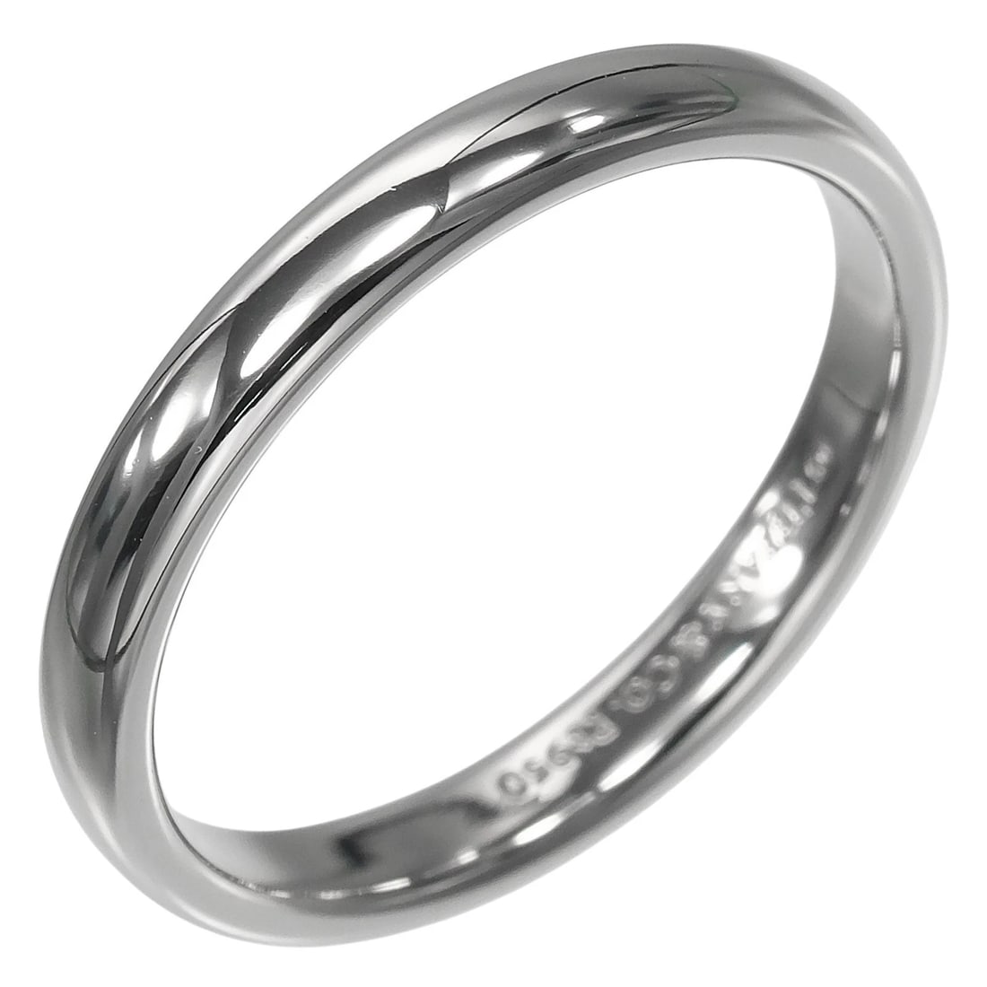 TIFFANY&CO. FOREVER CLASSIC BAND RING: TIFFANY&Co. forever classic band Ring Brand: TIFFANY&Co. Type/Style: Ring Material: Pt950Platinum, Color: Silver Size: 7.8(US Size) Accessories: None Accessories Notice: When purchasing pre-owned