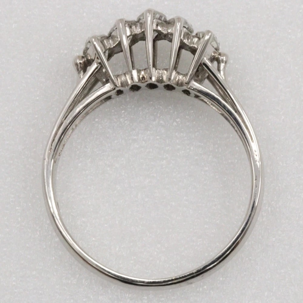 DIAMOND RING PT850PLATINUM/DIAMOND - 2