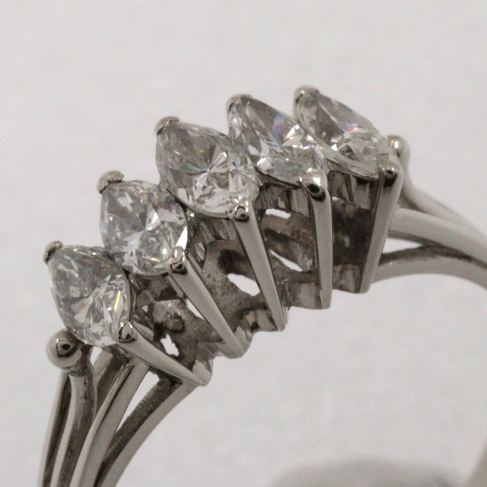 DIAMOND RING PT850PLATINUM/DIAMOND - 3