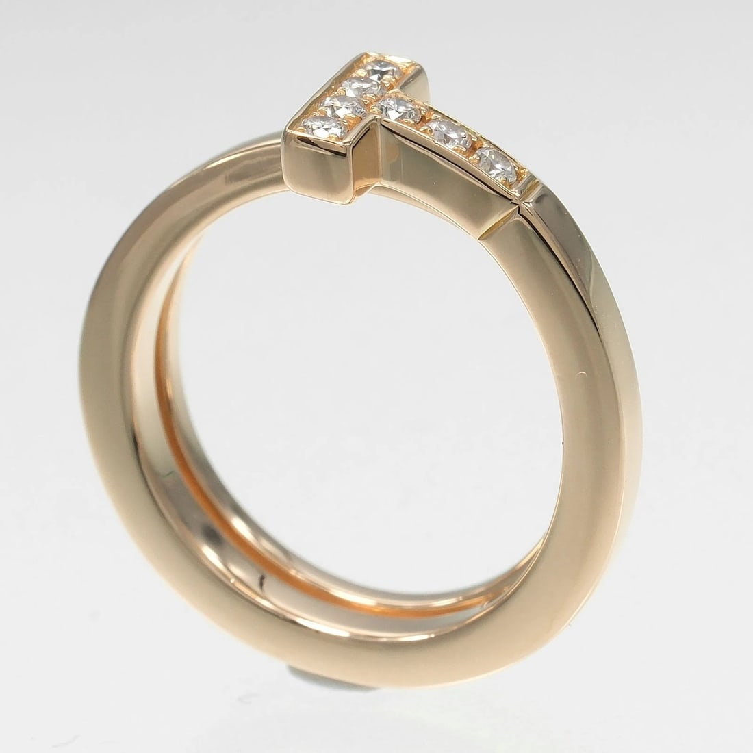 TIFFANY&CO. T SQUARE WRAP RING - 2