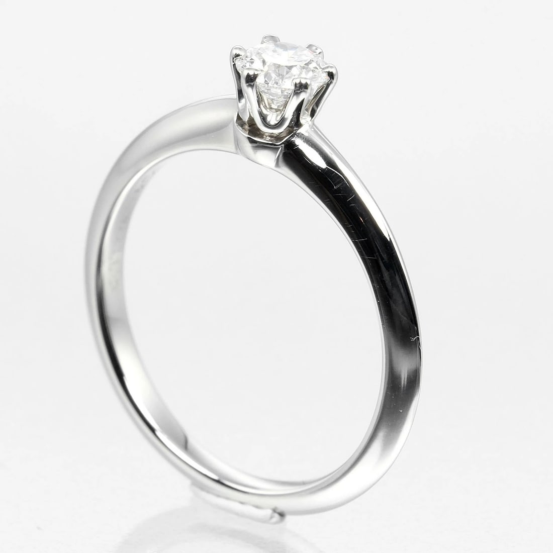 TIFFANY&CO. SOLITAIRE RING - 2