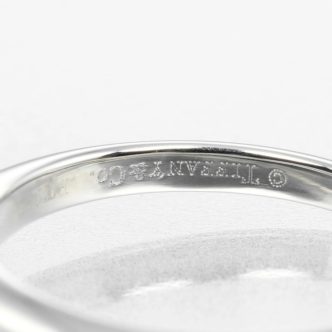 TIFFANY&CO. SOLITAIRE RING - 4