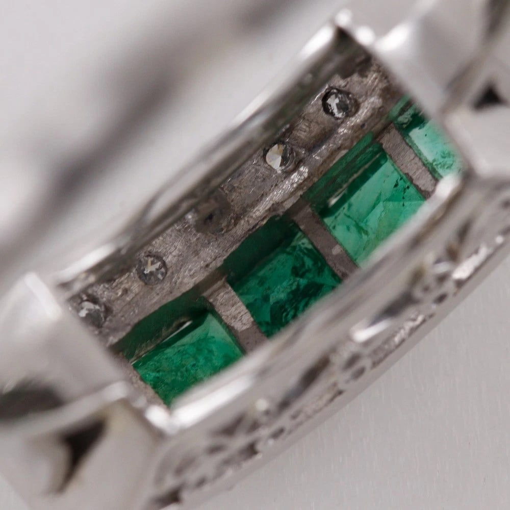 ONE CHARACTER RING PT900PLATINUM. - 3