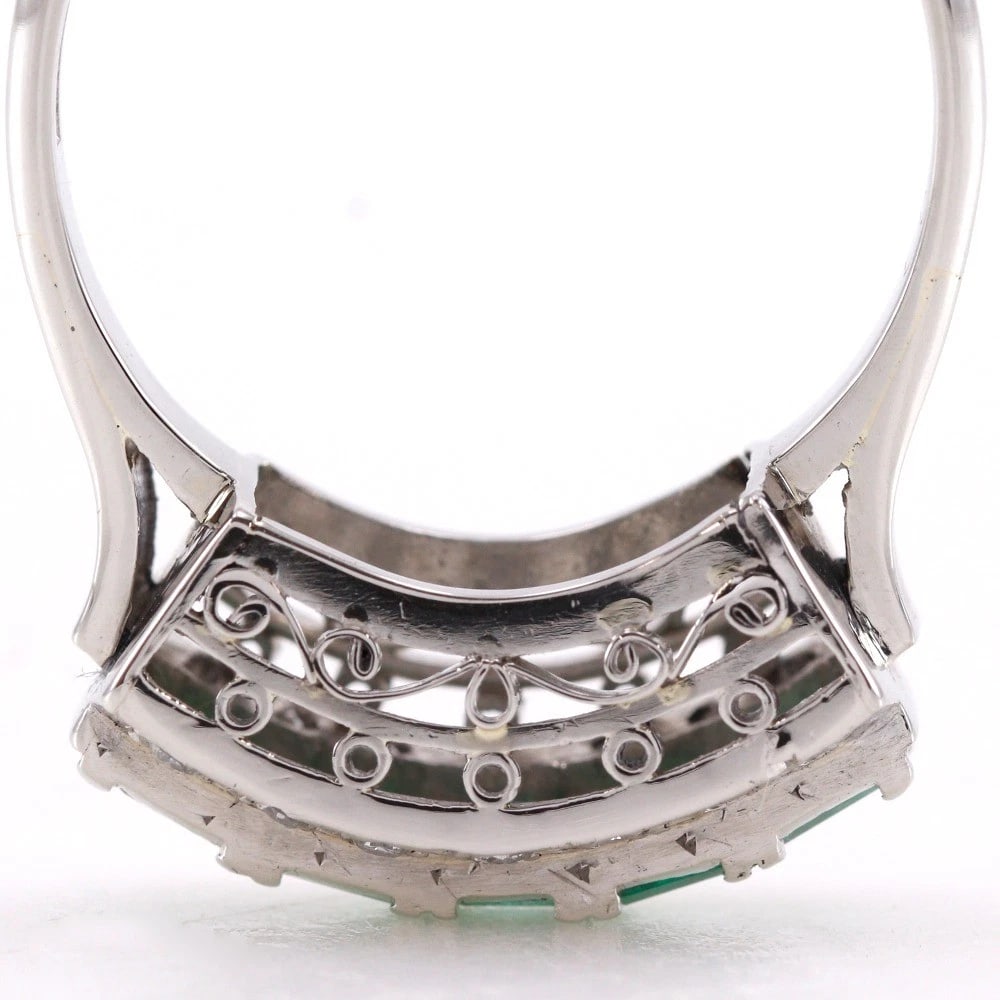 ONE CHARACTER RING PT900PLATINUM. - 4