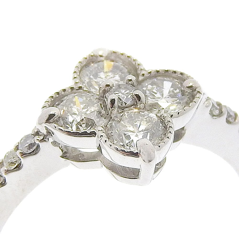 FLOUR RING PT950PLATINUM/DIAMOND - 3