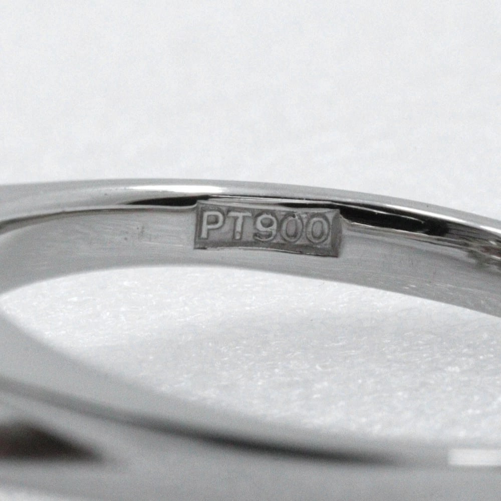 RING PT900PLATINUM/RUBY - 2