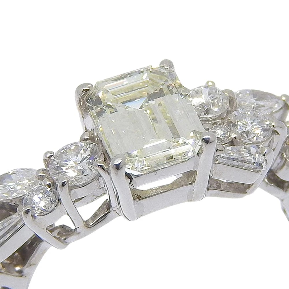 RING PT900PLATINUM/DIAMOND - 3