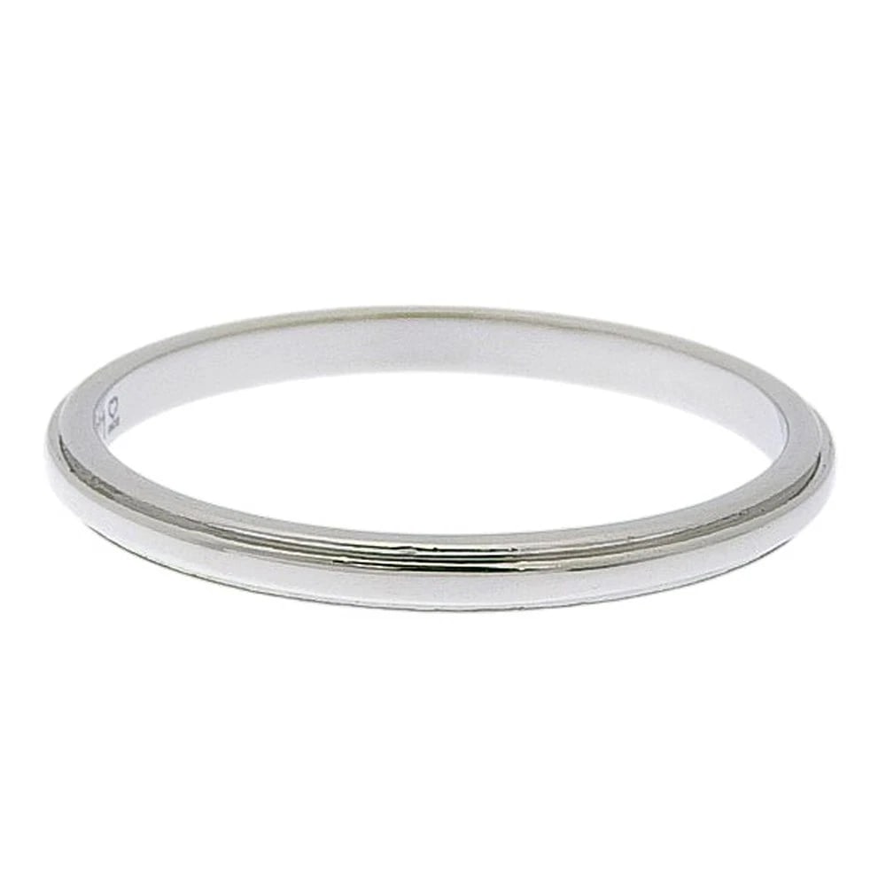 CARTIER D'AMOUR WEDDING RING: CARTIER D'Amour Wedding Ring Brand: CARTIER Type/Style: Ring Material: Pt950Platinum, Color: Silver Size: 6.2(US Size) Accessories: None Accessories Notice: When purchasing pre-owned goods, please