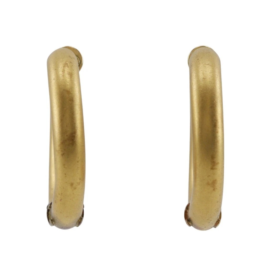 CHANEL COCO MARK LOOP EARRING - 2