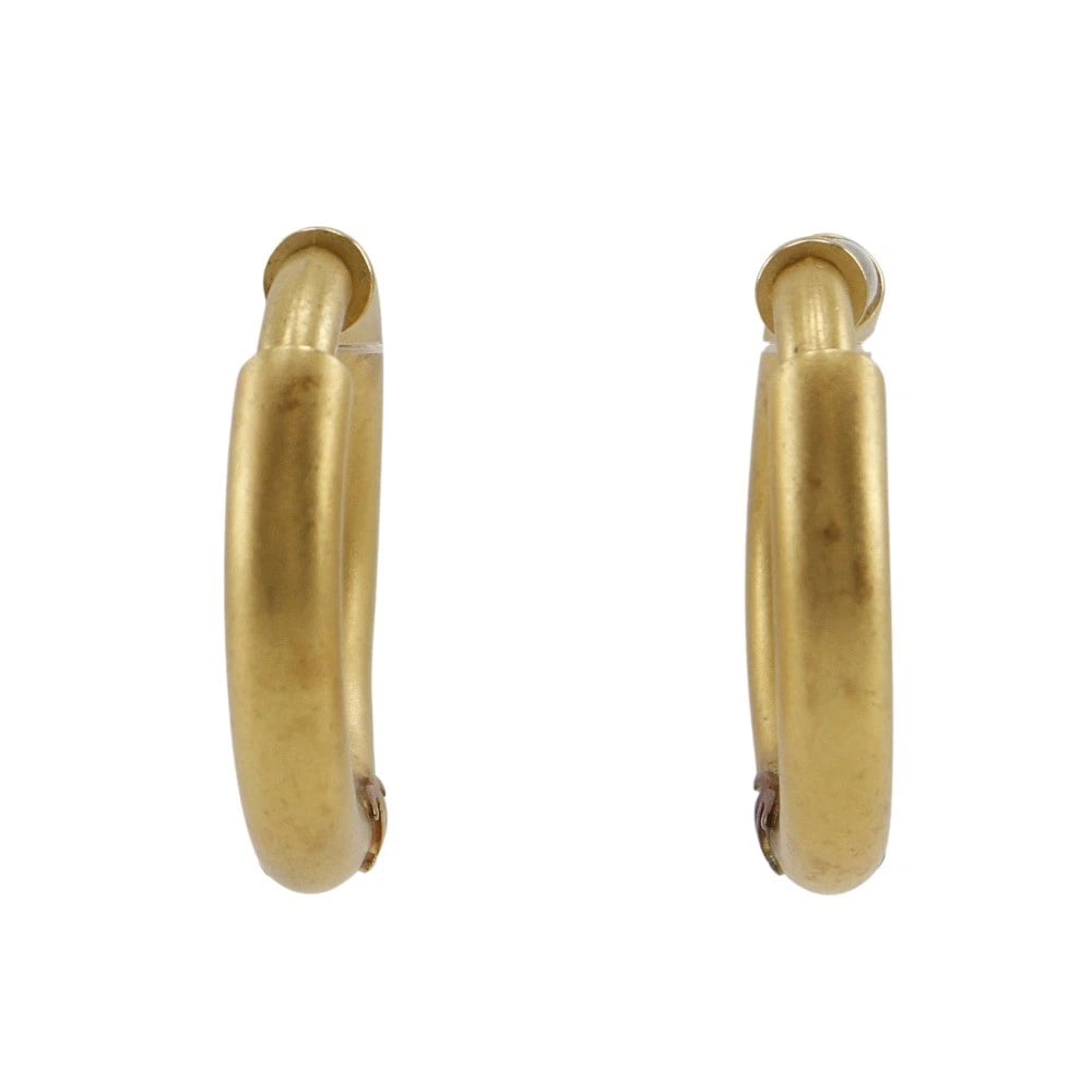 CHANEL COCO MARK LOOP EARRING - 3