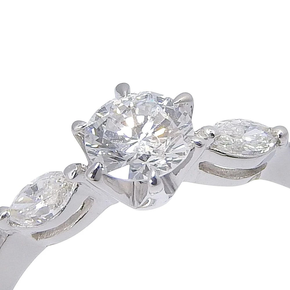 RING PT900PLATINUM/DIAMOND - 2