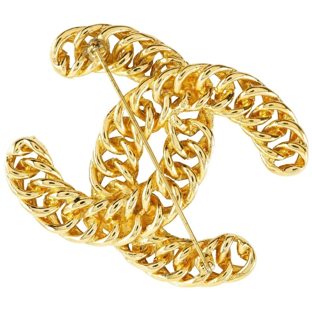 CHANEL CHAINCOCO MARK BROOCH - 2