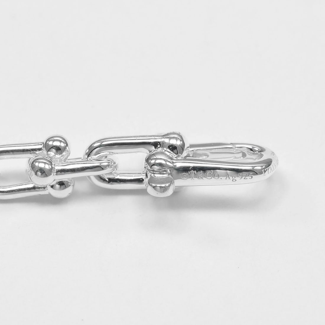 TIFFANY&CO. HARDWARE MICROLINK BRACELET - 2