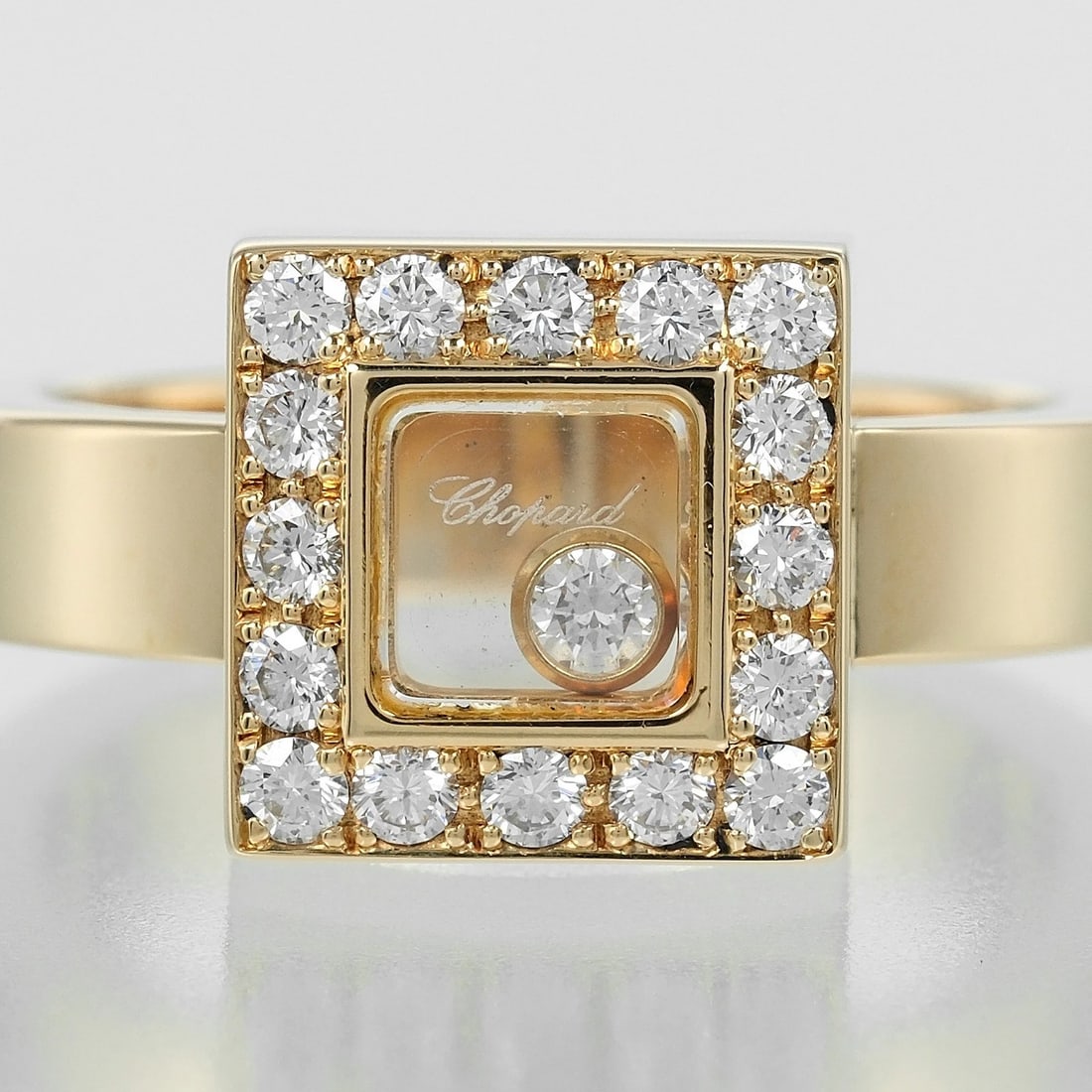 CHOPARD HAPPY DIAMOND RING - 3