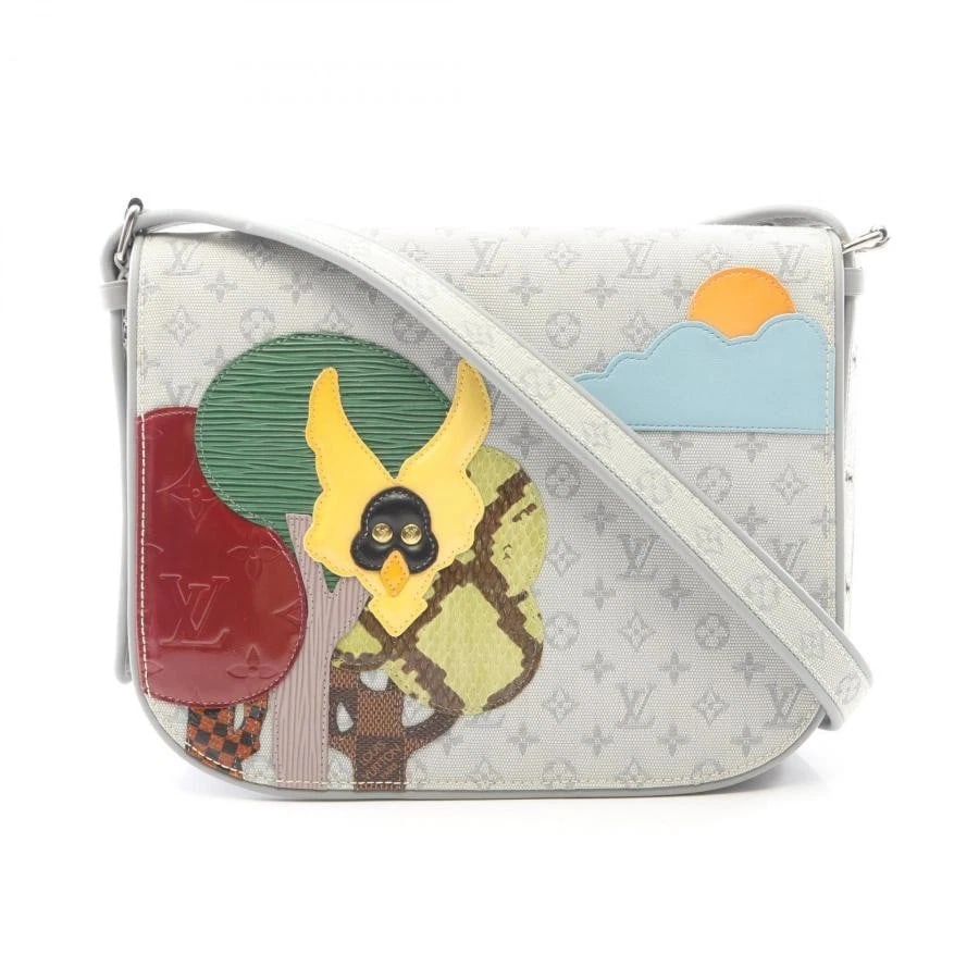 LOUIS VUITTON BAG: CONTE DE FEE MUSETTE GRAY: LOUIS VUITTON Bag: Conte de Fee Musette Gray Brand: LOUIS VUITTON Type/Style: Shoulder Bag Material: Exterior Material Canvas / Leather Color: Exterior Color Gray Size: (approx. W9.4 ? H7.9 ? D1.6 inc