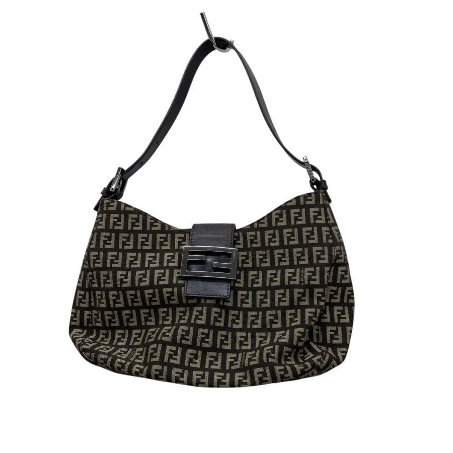 FENDI BAG: MAMMA BASKET BROWN: FENDI Bag: Mamma Basket Brown Brand: FENDI Type/Style: Shoulder Bag Material: Exterior Material Leather Color: Exterior Color Brown Size: (approx. W11.8 ? H6.3 ? D2.8 inch) Accessories: None <