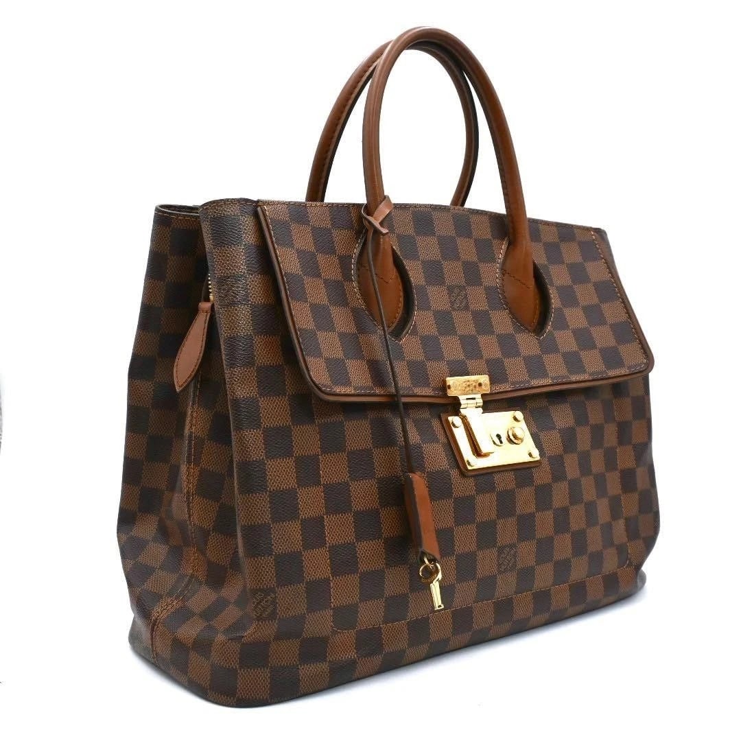 LOUIS VUITTON BAG: ASCOT BROWN: LOUIS VUITTON Bag: Ascot Brown Brand: LOUIS VUITTON Type/Style: Satchel/Top Handle Bag Material: Exterior Material Leather Color: Exterior Color Brown Size: (approx. W15.0 ? H11.4 ? D6.3 inch) Acc