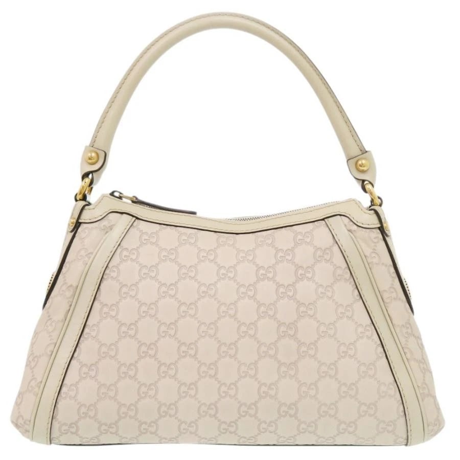 GUCCI BAG: SCARLETT GUCCISSIMA IVORY: GUCCI Bag: Scarlett Guccissima Ivory Brand: GUCCI Type/Style: Shoulder Bag Material: Exterior Material Leather Color: Exterior Color Ivory Size: (approx. W14.2 ? H8.3 ? D4.3 inch) Accessories: Non