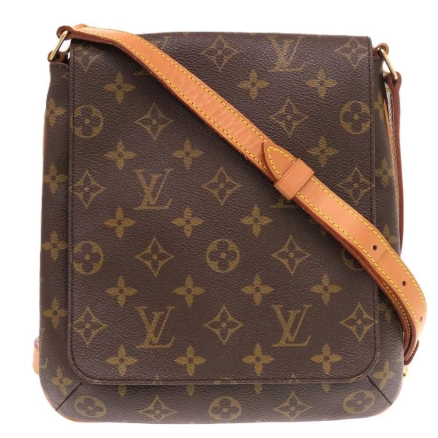 LOUIS VUITTON BAG: MUSETTE SALSA BROWN: LOUIS VUITTON Bag: Musette Salsa Brown Brand: LOUIS VUITTON Type/Style: Shoulder Bag Material: Exterior Material Canvas Color: Exterior Color Brown Size: (approx. W8.9 ? H9.4 ? D2.0 inch) Accessor