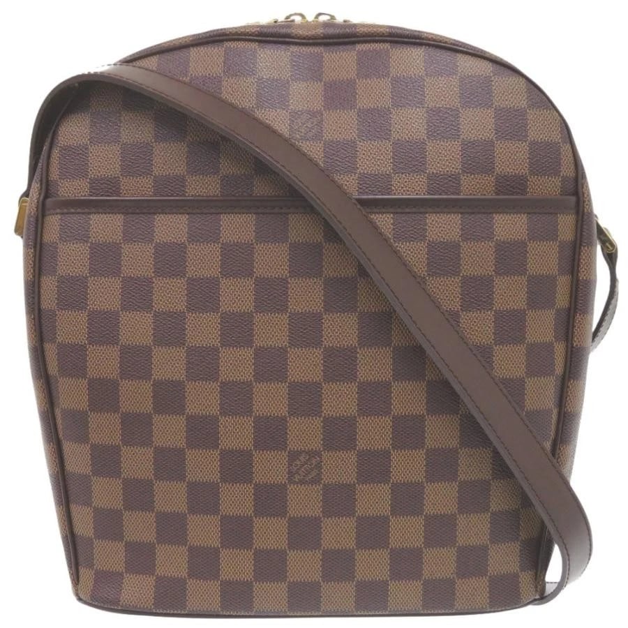 LOUIS VUITTON BAG: IPANEMA GM BROWN: LOUIS VUITTON Bag: Ipanema GM Brown Brand: LOUIS VUITTON Type/Style: Shoulder Bag Material: Exterior Material Canvas Color: Exterior Color Brown Size: (approx. W9.6?10.6 ? H11.8 ? D3.1 inch) Acces