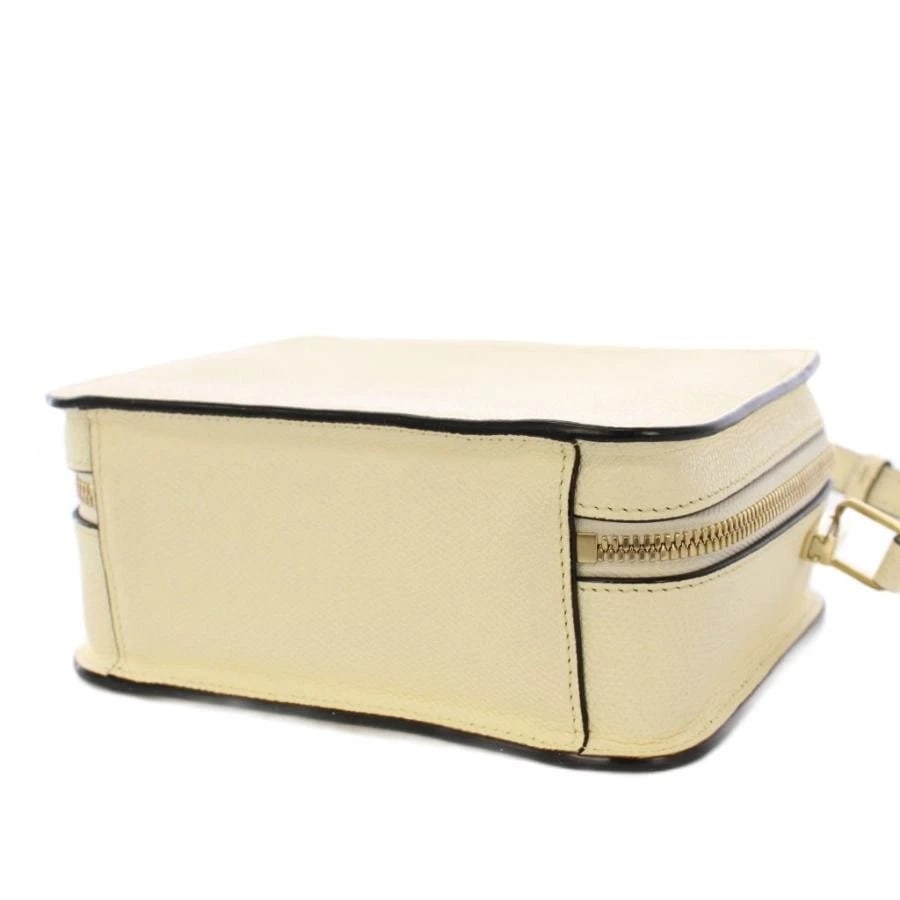 VALEXTRA BAG: CAMERA BAG WHITE - 4