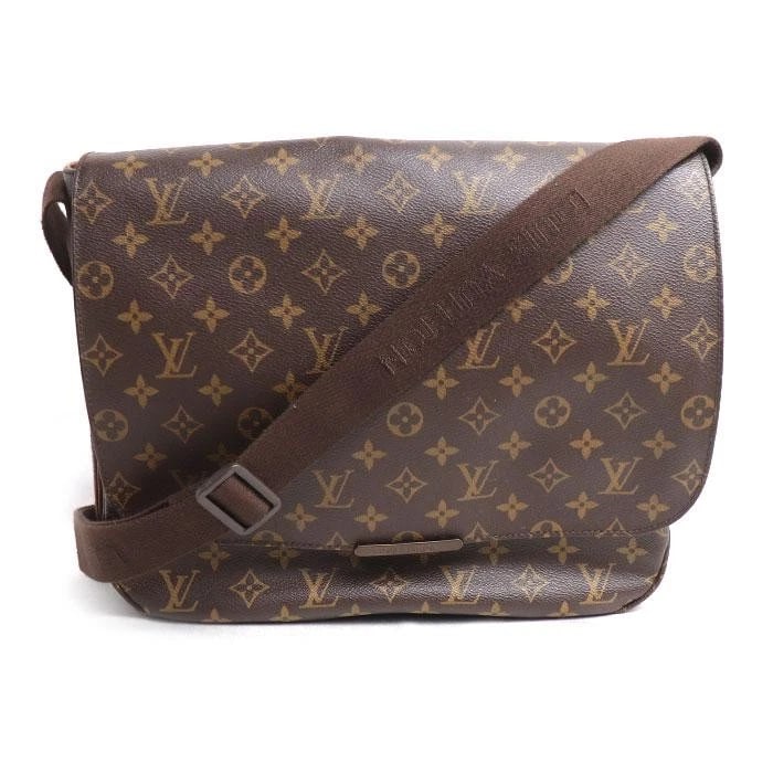 LOUIS VUITTON BAG: MESSENGER BOSPHORE MM BROWN: LOUIS VUITTON Bag: Messenger Bosphore MM Brown Brand: LOUIS VUITTON Type/Style: Messenger Bag Material: Exterior Material Canvas Color: Exterior Color Brown Size: (approx. W13.4 ? H11.0 ? D3.3 inch)