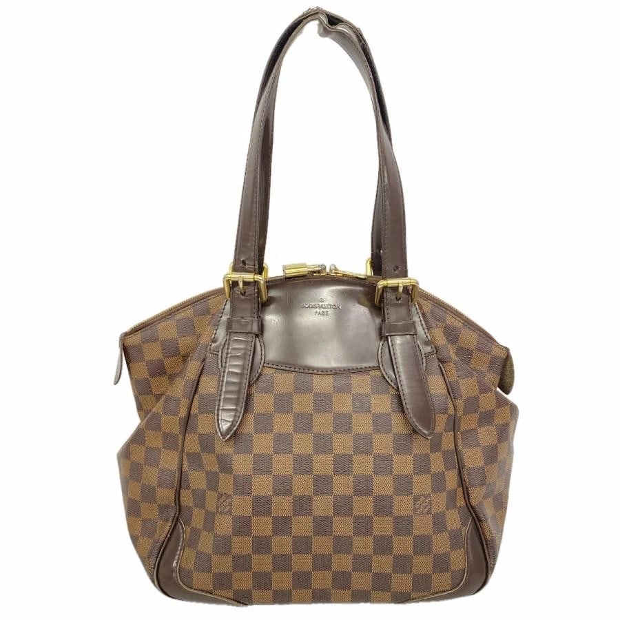 LOUIS VUITTON BAG: VERONA MM EBENE: LOUIS VUITTON Bag: Verona MM Ebene Brand: LOUIS VUITTON Type/Style: Tote Material: Exterior Material Canvas Color: Exterior Color Brown Size: (approx. W11.4 ? H11.8 ? D6.7 inch Accessories: None