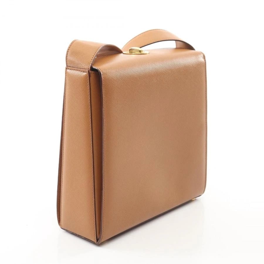 CELINE SHOULDER BAG: TURN LOCK BROWN - 2