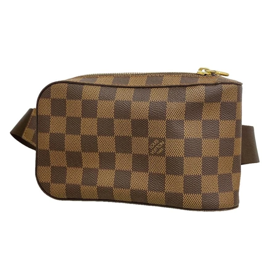LOUIS VUITTON BAG: GERONIMOS EBENE: LOUIS VUITTON Bag: Geronimos Ebene Brand: LOUIS VUITTON Type/Style: Belt Bag & Fanny Pack Material: Exterior Material Canvas Color: Exterior Color Brown Size: (approx. W7.9 ? H4.5 ? D2.0 inch)