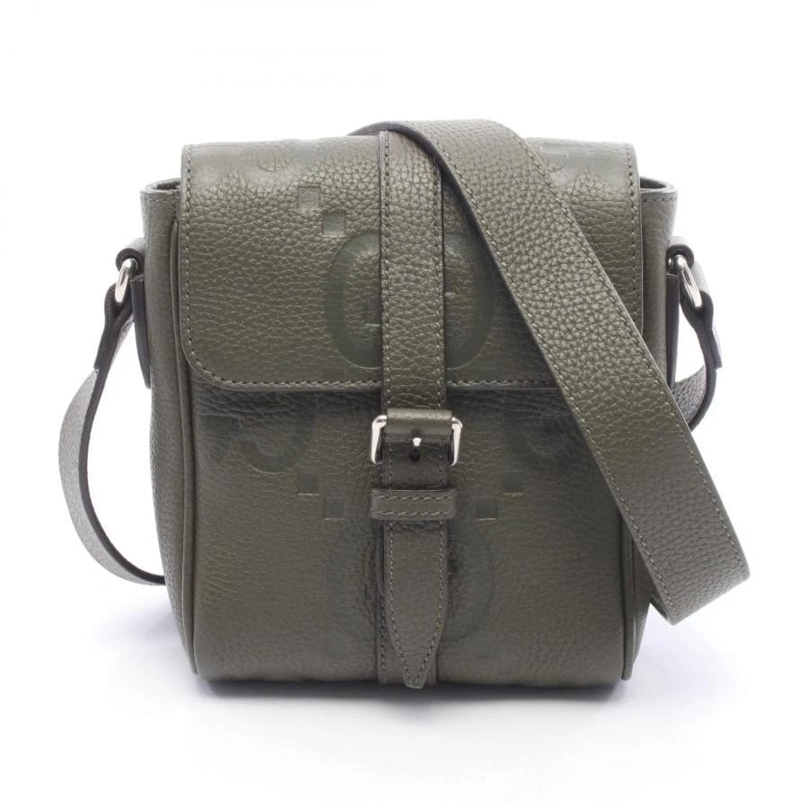 GUCCI BAG: SMALL MESSENGER JUMBO: GUCCI Bag: Small Messenger Jumbo Brand: GUCCI Type/Style: Messenger Bag Material: Exterior Material Leather Color: Exterior Color Khaki Size: (approx. W5.5 ? H7.5 ? D2.0 inch) Accessories: None