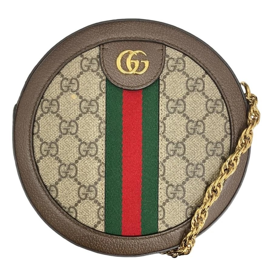 GUCCI BAG: BEIGE: GUCCI Bag: Beige Brand: GUCCI Type/Style: Shoulder Bag Material: Exterior Material Leather Color: Exterior Color Beige Size: (approx. W7.1 ? H7.5 ? D1.6 inch) Accessories: None Accessories Notice: