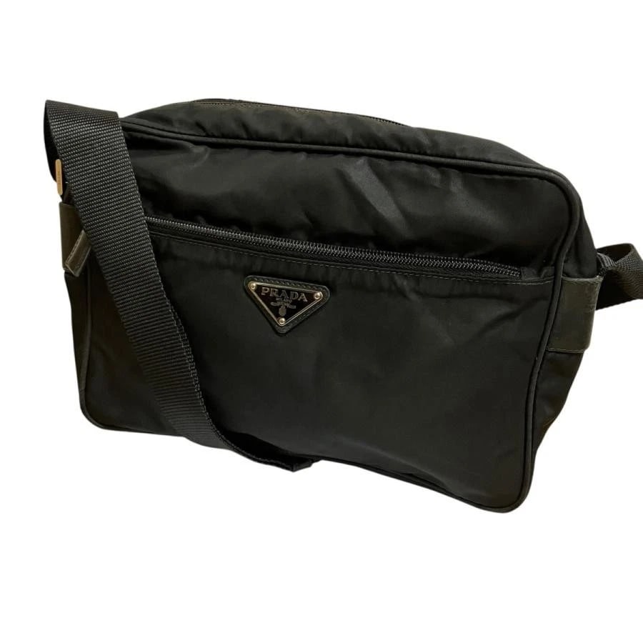 PRADA BAG: NYLON CAMERA BLACK: PRADA Bag: Nylon Camera Black Brand: PRADA Type/Style: Crossbody Material: Exterior Material Nylon Color: Exterior Color Black Size: (approx. W10.2 ? H7.1 ? D3.1 inch) Accessories: None Ac
