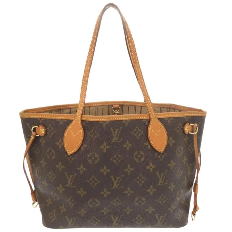 LOUIS VUITTON BAG: NEVERFULL PM BEIGE: LOUIS VUITTON Bag: Neverfull PM Beige Brand: LOUIS VUITTON Type/Style: Tote Material: Exterior Material Canvas Color: Exterior Color Beige Size: (approx. W11.0 ? H8.7 ? D5.1 inch) Accessories: Non