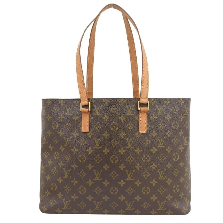 LOUIS VUITTON BAG: LUCO MONOGRAM: LOUIS VUITTON Bag: Luco Monogram Brand: LOUIS VUITTON Type/Style: Tote Material: Exterior Material PVC / Leather Color: Exterior Color Brown Size: (approx. W15.7 ? H11.6 ? D3.9 inch) Accessories: