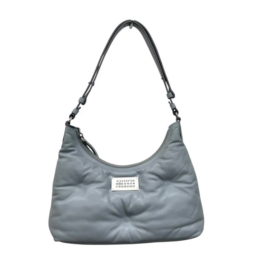 MAISON MARGIELA BAG: GLAM SLAM HOBO BLACK: MAISON MARGIELA Bag: GLAM SLAM HOBO Black Brand: Maison Margiela Type/Style: Shoulder Bag Material: Exterior Material Leather Color: Exterior Color Black Size: (approx. W11.8 ? H8.3 ? D2.8 inch)