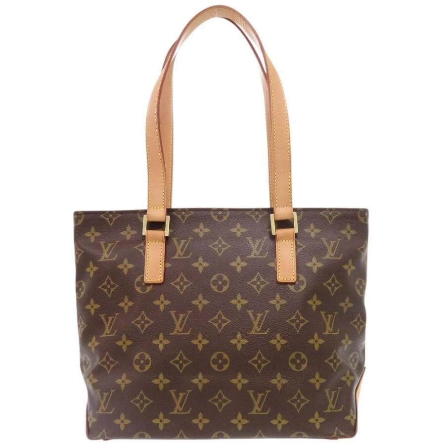 LOUIS VUITTON BAG: CABAS PIANO BROWN: LOUIS VUITTON Bag: Cabas Piano Brown Brand: LOUIS VUITTON Type/Style: Shoulder Bag Material: Exterior Material Canvas Color: Exterior Color Brown Size: (approx. W10.6 ? H9.4 ? D4.7 inch) Accessori