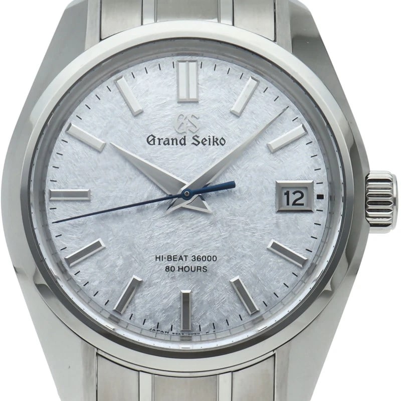 SEIKO GRAND SEIKO MECHANICAL HI-BEAT SNOWMELT HERITAGE WATCH: SEIKO Grand Seiko Mechanical Hi-Beat Snowmelt Heritage Watch Brand: SEIKO Type/Style: Wristwatch Material: Band Material Stainless steel, Case Material Stainless steel Color: Dial Color Silver Size: C