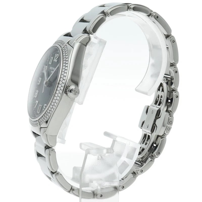 PATEK PHILIPPE AUTOMATIC WITH DIAMOND BEZEL WATCH - 3