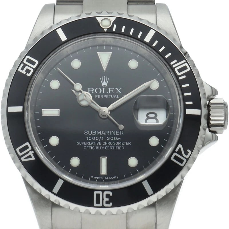 ROLEX SUBMARINER DATE ROULETTE STAINLESS STEEL BLACK WATCH: ROLEx Submariner Date Roulette Stainless Steel black Watch Brand: ROLEx Type/Style: Wristwatch Material: Band Material Stainless steel, Case Material Stainless steel Color: Dial Color black Size: Case
