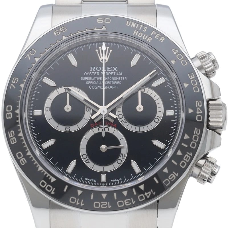 ROLEX COSMOGRAPH DAYTONA WATCH STAINLESS STEEL / CERAMIC WATCH: ROLEx Cosmograph Daytona Watch Stainless Steel / ceramic Watch Brand: ROLEx Type/Style: Wristwatch Material: Band Material Stainless steel, Case Material Stainless steel Color: Dial Color black Size: 