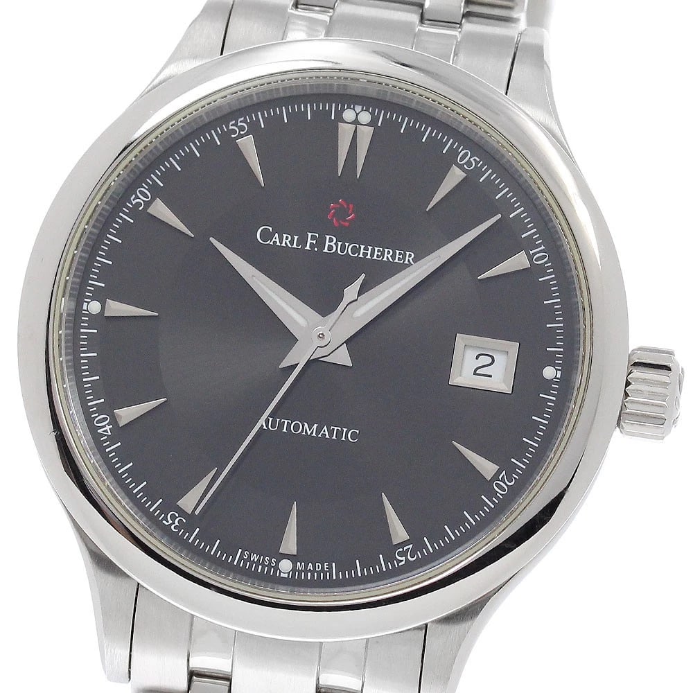 CARL F.BUCHERER MANERO AUTOMATIC WATCH: CARL F.BUCHERER Manero Automatic Watch Brand: CARL F.BUCHERER Type/Style: Wristwatch Material: Band Material Stainless Steel, Case Material Stainless Steel Color: Case Color Silver Band Color Silver